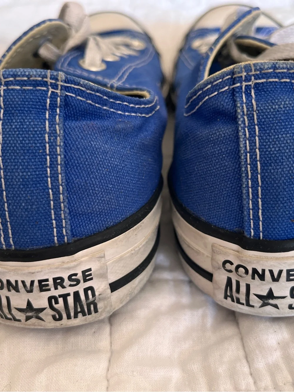Converse Chuck Taylor Low Tops Royal Blue Canvas All  Star Wm 7 Men’s 5 - Picture 2 of 5